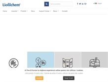 Tablet Screenshot of liofilchem.com